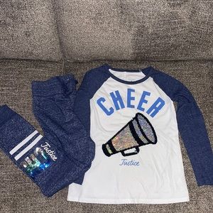 Justice Cheer outfit